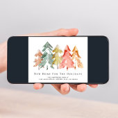 ホリデーパインツリーフォレスト水の色の移動 案内状