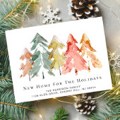 ホリデーパインツリーフォレスト水の色の移動 案内状