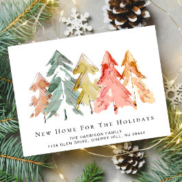 ホリデーパインツリーフォレスト水の色の移動 案内状