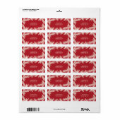 ホリデーパイン |休日の住所 シール (フルシート)