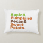 ホリデーパイ～フェスティバルクリスマス感謝祭クリスマス アクセントクッション (裏面)