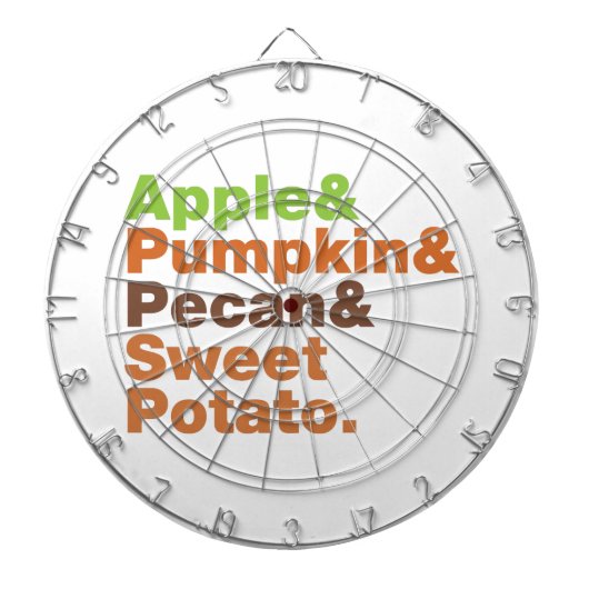 ホリデーパイ~フェスティバルクリスマス感謝祭クリスマス ダーツボード (正面)