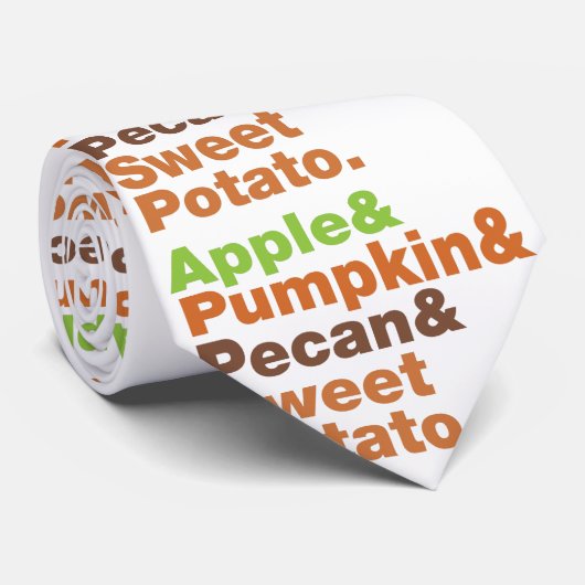 ホリデーパイ～フェスティバルクリスマス感謝祭クリスマス ネクタイ (ロール)