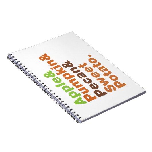 ホリデーパイ~フェスティバルクリスマス感謝祭クリスマス ノートブック (右側)