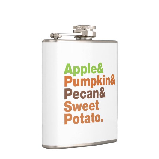 ホリデーパイ～フェスティバルクリスマス感謝祭クリスマス フラスク (右)