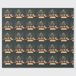 ホリデーパジャマビベス ラッピングペーパー