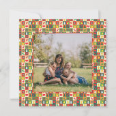 ホリデーパターン写真 シーズンカード (正面)