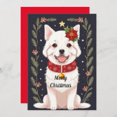 ホリデーパピー シーズンカード (正面/裏面)