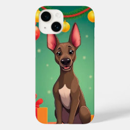 🎄 ホリデーパピー チア ✨ かわいいサンタドッグ Case-Mate iPhone 14ケース