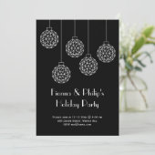 ホリデーパモダンーティブラック 招待状 (スタンド正面)