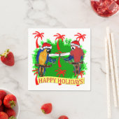 ホリデーパロッツ スタンダードカクテルナプキン (インサイチュ)