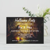 ホリデーパンプキンパッチハローウィンパーティ招待状 招待状 (スタンド正面)