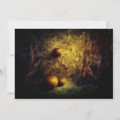 ホリデーパンプキンパッチハローウィンパーティ招待状 招待状 (裏面)