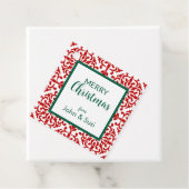 ホリデーパーソナライズされたギフトラベル フェイバータグ (インサイチュ)