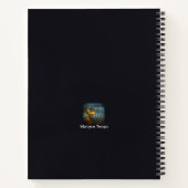 ホリデーパーソナライズされたレシピブック ノートブック (裏面)