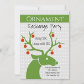 ホリデーパーティアイディア |ワークホリデーパーティ 招待状 (正面)