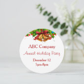 ホリデーパーティウィズ金ゴールドベル招待状 招待状 (スタンド正面)