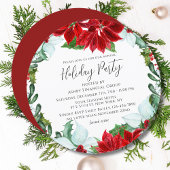 ホリデーパーティクモダンリ企業のスマスパーティー 招待状