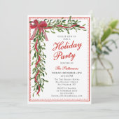 ホリデーパーティミスタントウボウクリスモダンマスパーティー 招待状 (スタンド正面)