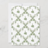 ホリデーパーティミスタントウボウクリスモダンマスパーティー 招待状 (裏面)