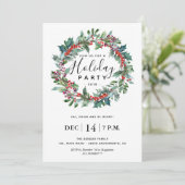 ホリデーパーティーのご招待 シーズンカード (スタンド正面)