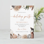 ホリデーパーティーのご招待, ホリデーディナー 招待状 (スタンド正面)