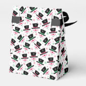 ホリデーパーティーのトリートボックス フェイバーボックス (裏面サイド)