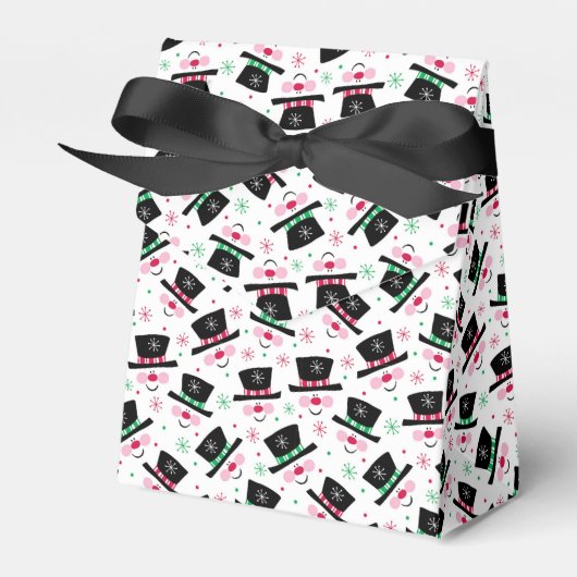 ホリデーパーティーのトリートボックス フェイバーボックス (正面サイド)