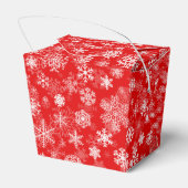 ホリデーパーティーのトリートボックス フェイバーボックス (裏面サイド)