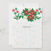 ホリデーパーティーの招待状 招待状 (裏面)