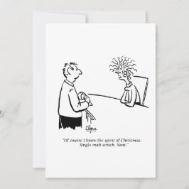 ホリデーパーティーの招待 – Spirit of Christmas 招待状