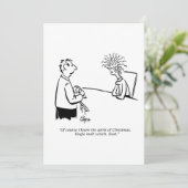 ホリデーパーティーの招待 – Spirit of Christmas 招待状 (スタンド正面)