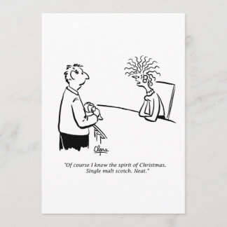 ホリデーパーティーの招待 – Spirit of Christmas 招待状