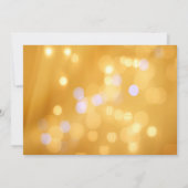 ホリデーパーティーまたはディナー招待状 招待状 (裏面)