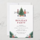 ホリデーパーティークリスマス招待状 招待状 (正面)