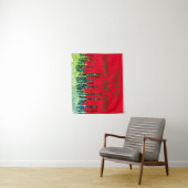 ホリデーパーティー写真ブース背景の醜いクリスマス タペストリー (インサイチュ)