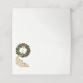 ホリデーパーティー名座席表 プレイスカード (外部開封)