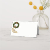 ホリデーパーティー名座席表 プレイスカード (正面)