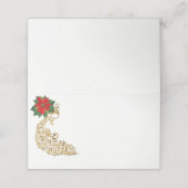 ホリデーパーティー名座席表 プレイスカード (外部開封)