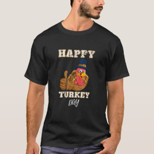 ホリデーパーティー感謝祭ハッピー七面鳥の日の饗宴 Tシャツ