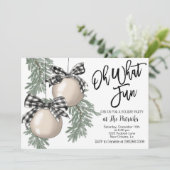 ホリデーパーティー招待状 招待状 (スタンド正面)