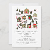 ホリデーパーティー招待状 招待状 (正面)