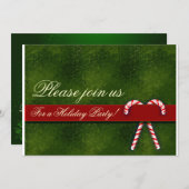 ホリデーパーティー招待状 招待状 (正面/裏面)