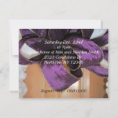 ホリデーパーティー招待状 招待状 (裏面)