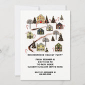 ホリデーパーティー招待状 招待状 (正面)