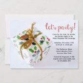 ホリデーパーティー招待状 招待状 (正面)