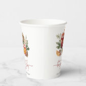 ホリデーパーティー紙カップ 紙コップ (右)