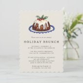 ホリデーパーティー お祭り ホリデーブランンチ クリスマス 招待状 (スタンド正面)