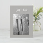 ***ホリデーパーティー*** 大人のパーティー招待状 招待状 (スタンド正面)