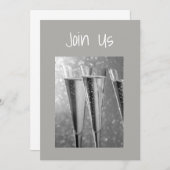 ***ホリデーパーティー*** 大人のパーティー招待状 招待状 (正面/裏面)